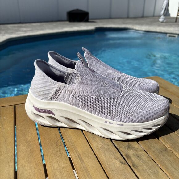 SKECHERS Shoes - Skechers Arch Fit Glide Step Slip-ins Lavender Women’s Size 7.5 Sneakers
